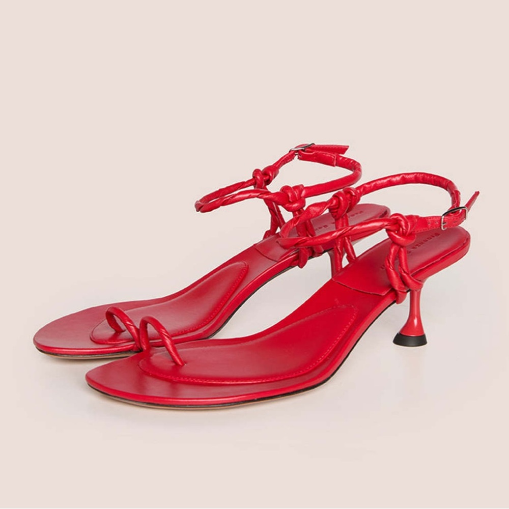 Proenza Schouler Tee Toe Ring Sandals